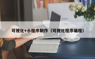 如东可视化+小程序制作（可视化程序编程）